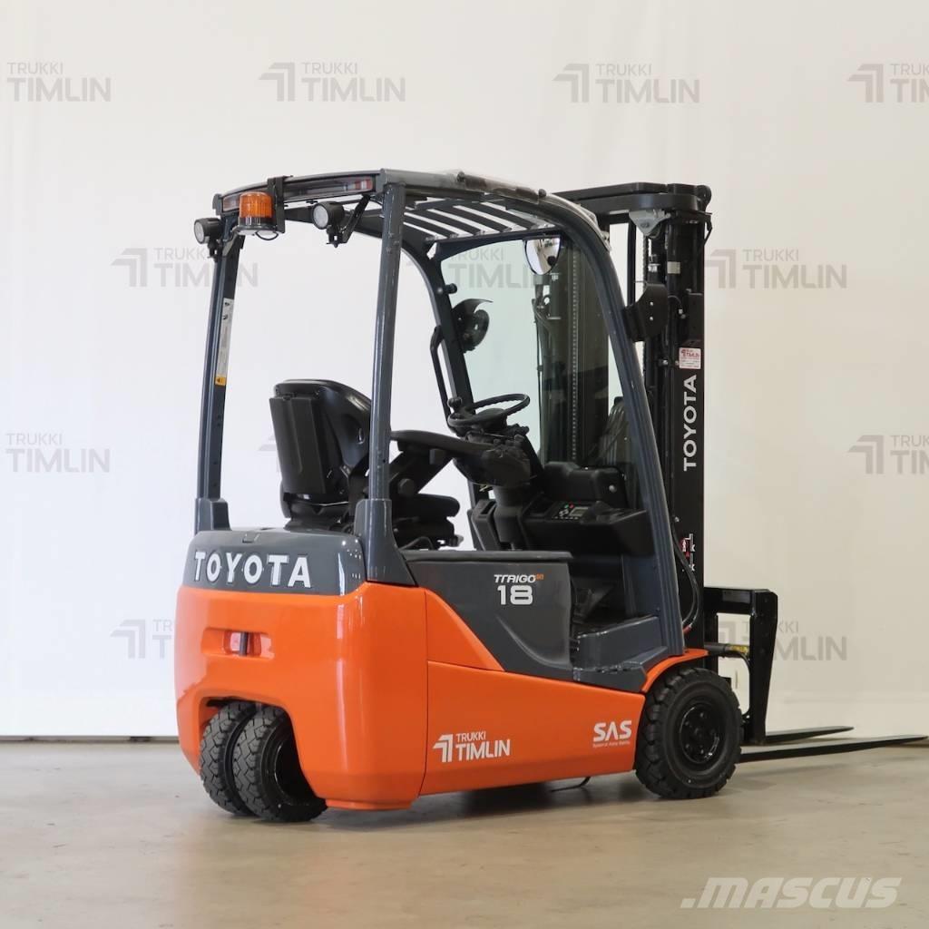 Toyota 8FBEK18T Elmotviktstruckar