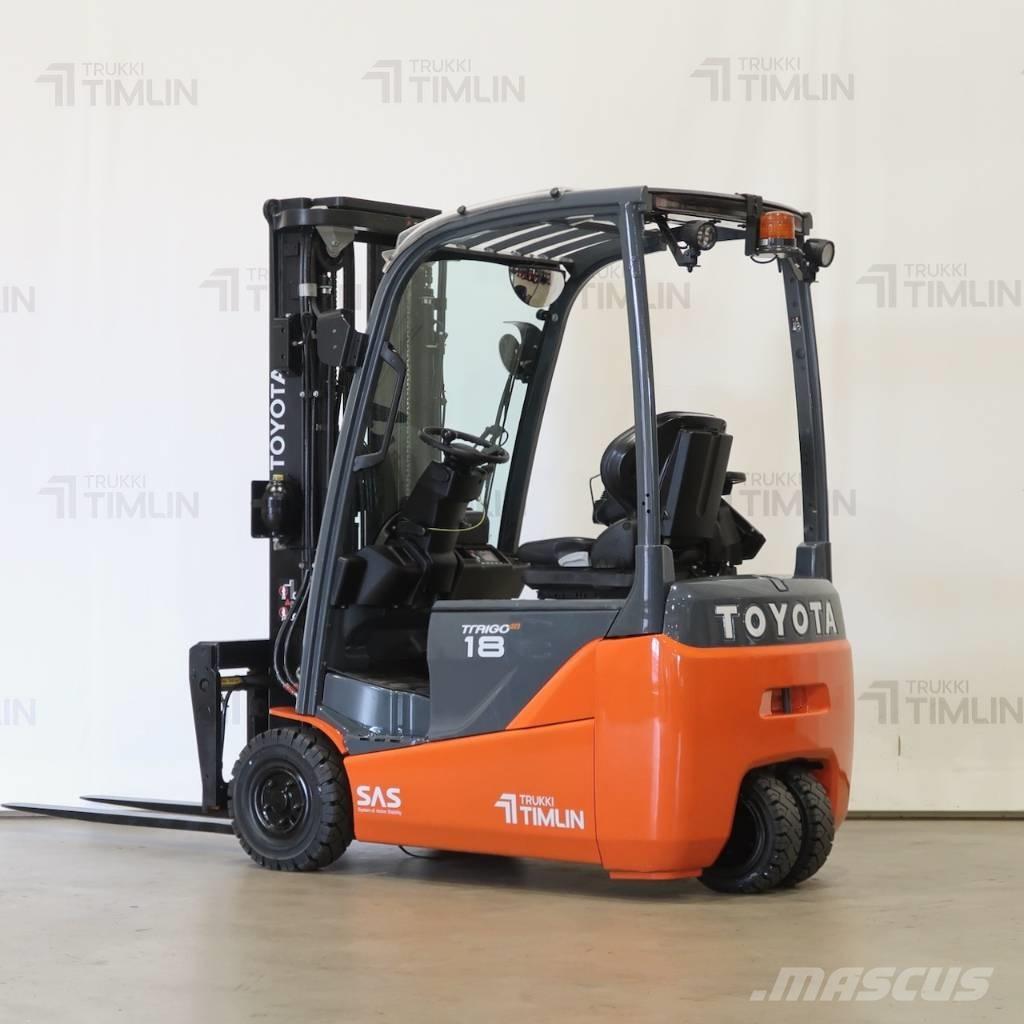 Toyota 8FBEK18T Elmotviktstruckar