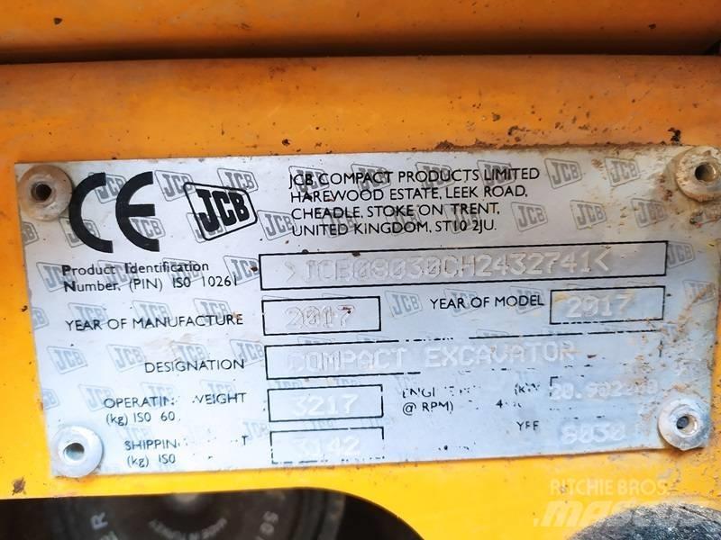 JCB 8030 ZTS Minigrävare < 7t