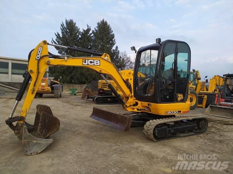 JCB 8030 ZTS Minigrävare < 7t
