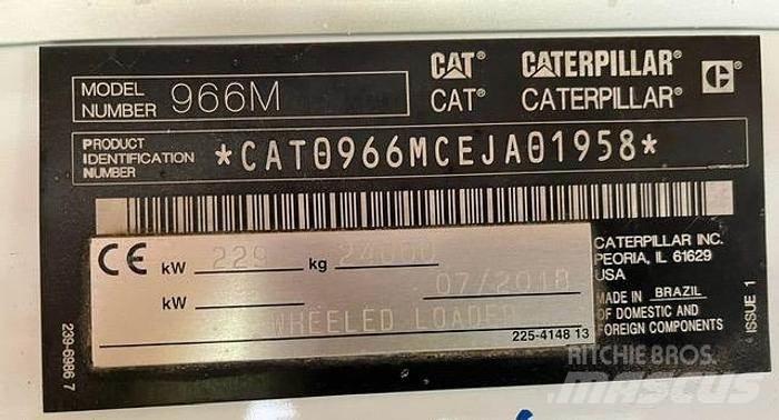 CAT 966M Hjullastare