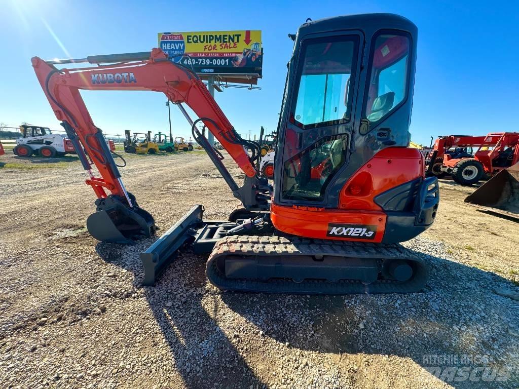 Kubota KX 121-3 Bandgrävare