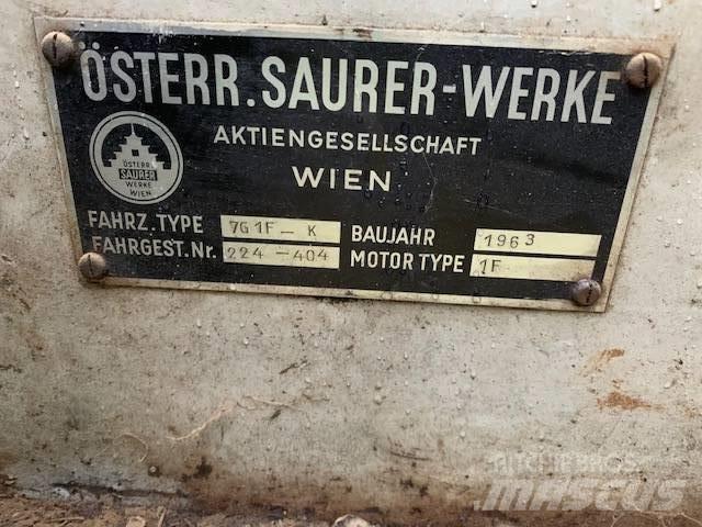 Saurer 7G1F-K Tippbilar