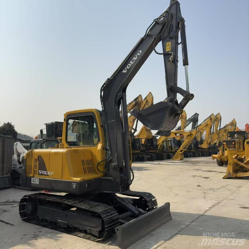Volvo EC55D Minigrävare < 7t