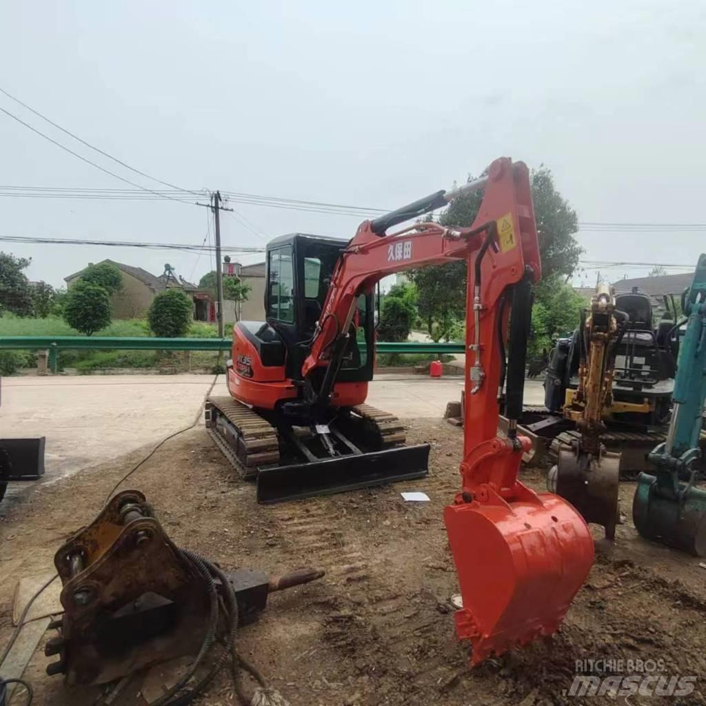 Kubota U 35-5 Minigrävare < 7t