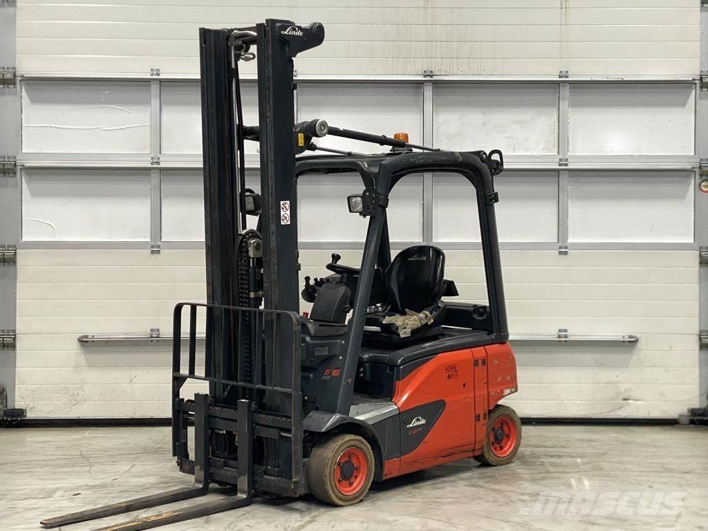 Linde E16P-02 Elmotviktstruckar