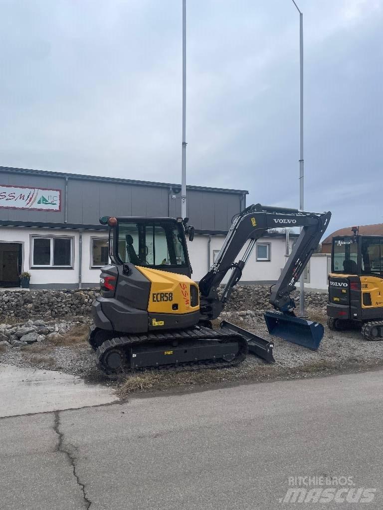 Volvo ECR 58 F Minigrävare < 7t