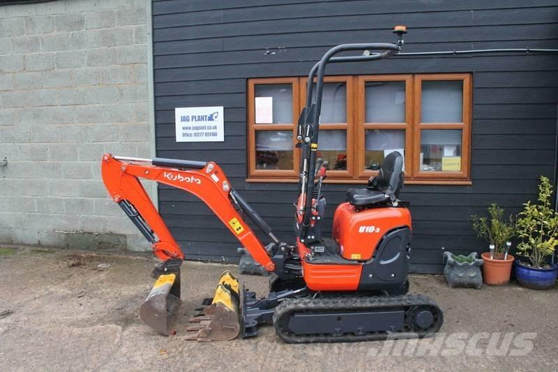 Kubota U 10-3 Minigrävare < 7t