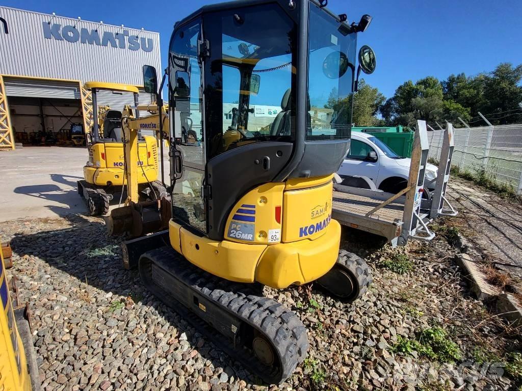 Komatsu PC26MR-5 Minigrävare < 7t
