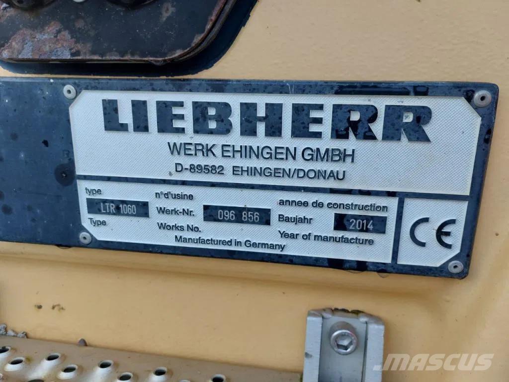 Liebherr LTR1060 Bangående Kranar