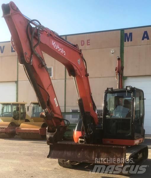 Kubota KX 080-4 Midigrävmaskiner 7t - 12t