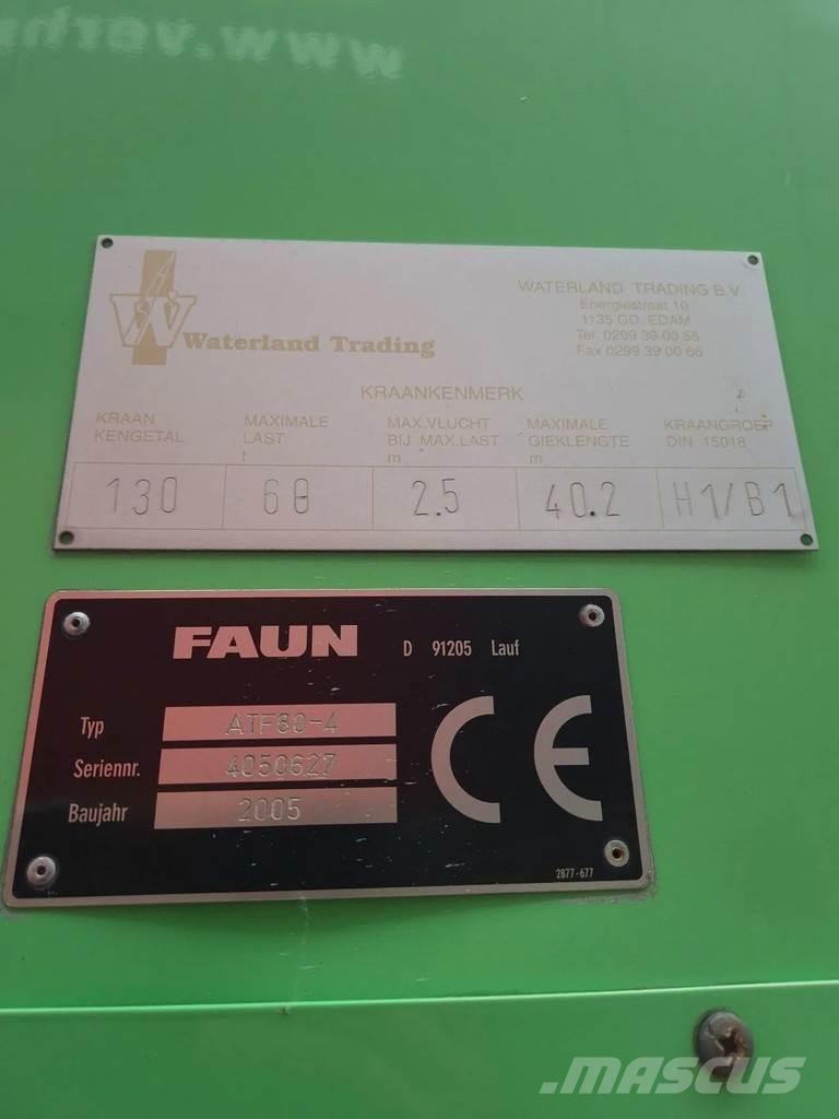 Faun ATF 60-4 Allterrängkranar