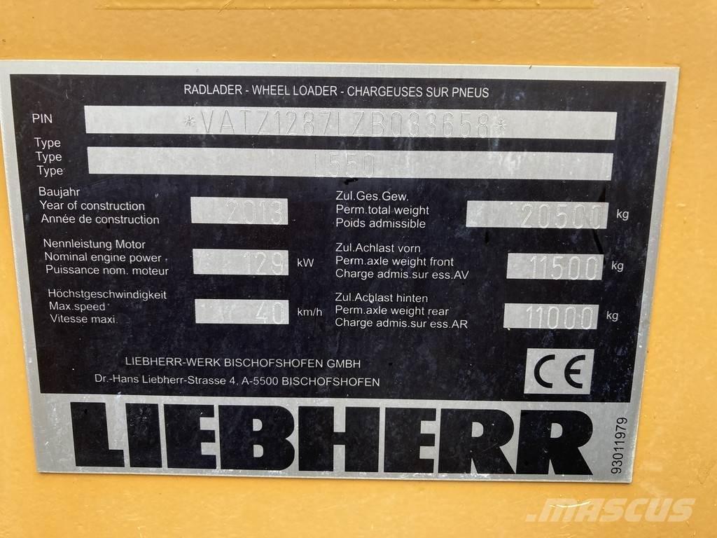 Liebherr L 550 Hjullastare