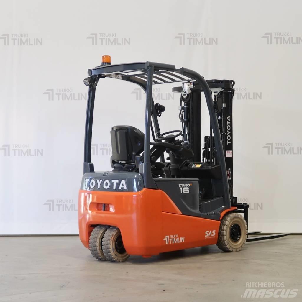 Toyota 8FBEK16T Elmotviktstruckar