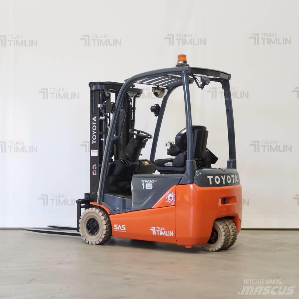 Toyota 8FBEK16T Elmotviktstruckar