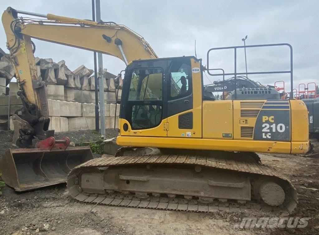 Komatsu PC 210 LC Bandgrävare