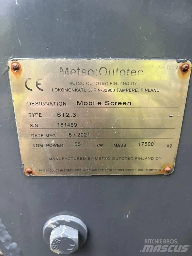 Metso ST2.3 Mobila sorteringsverk
