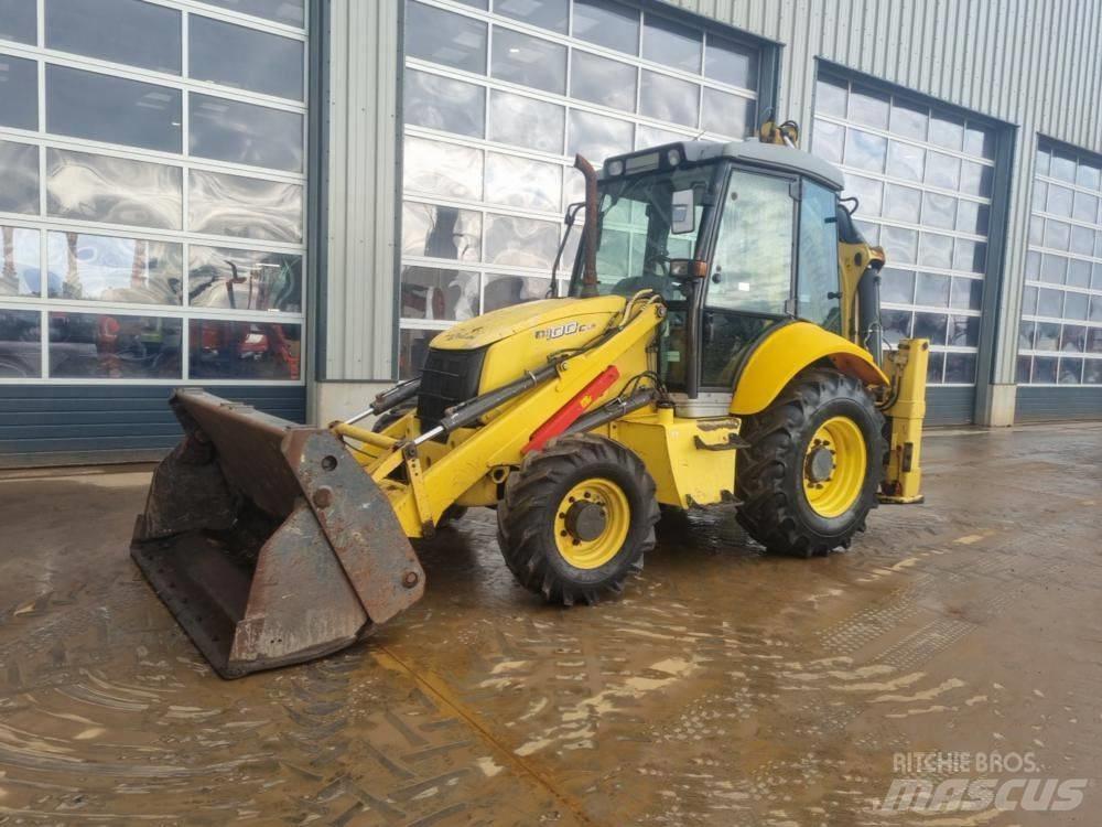 New Holland B 100 C Grävlastare