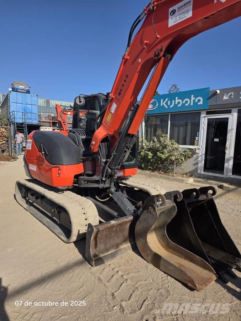 Kubota KX 080-4a2 Midigrävmaskiner 7t - 12t