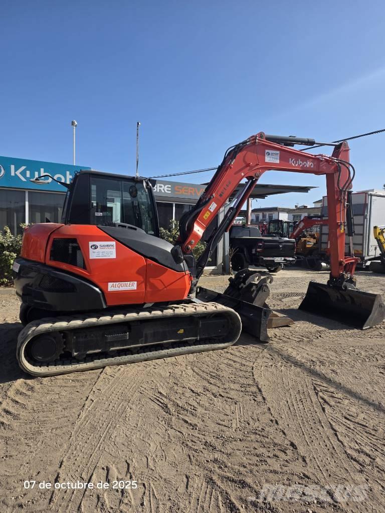 Kubota KX 080-4a2 Midigrävmaskiner 7t - 12t
