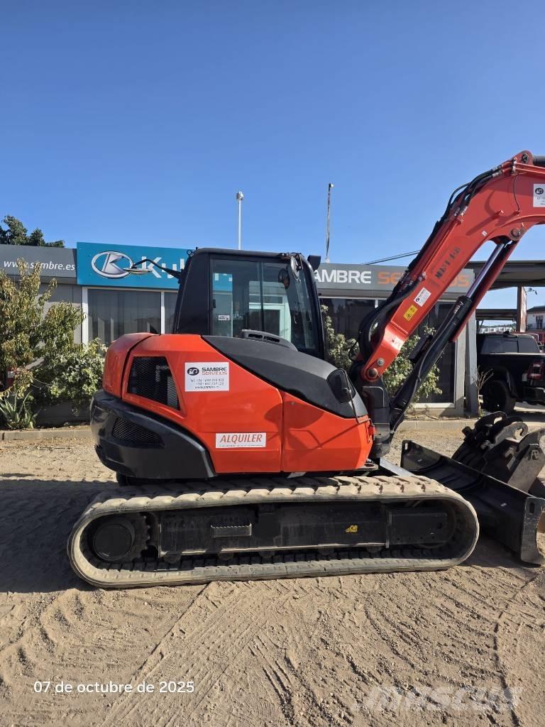 Kubota KX 080-4a2 Midigrävmaskiner 7t - 12t