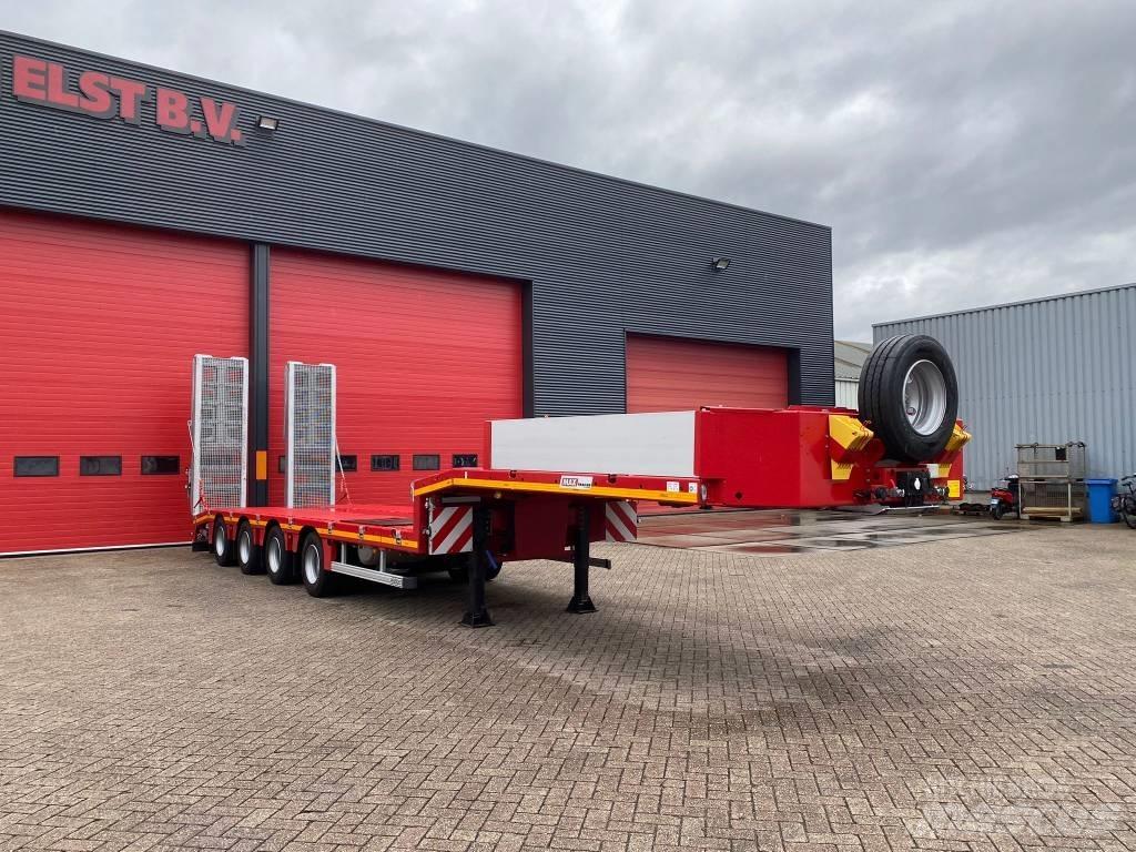 Faymonville 4-asser Låg lastande semi trailer