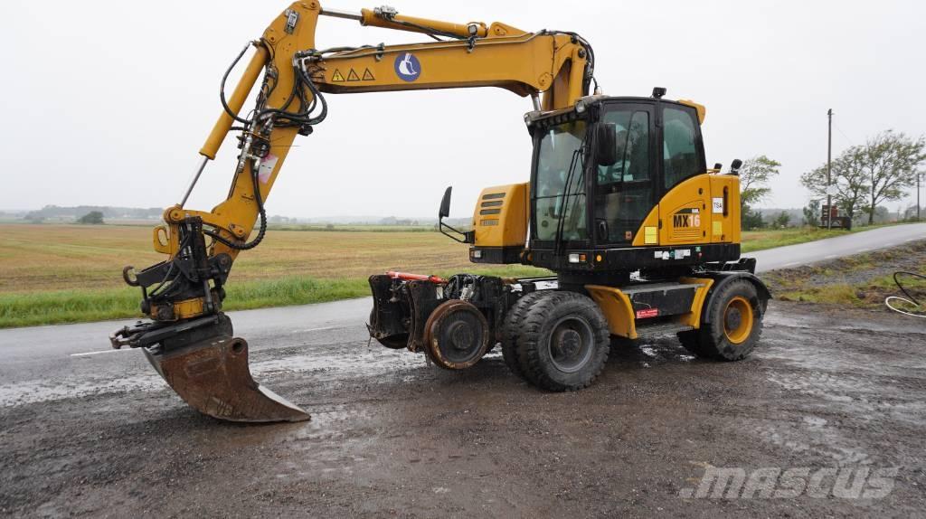 Hydrema MX 16 Rail Hjulgrävare