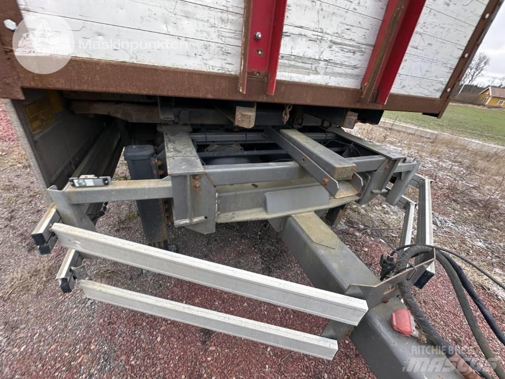  FAG ZKW 27/L7,5 Växelflak-/Containersläp
