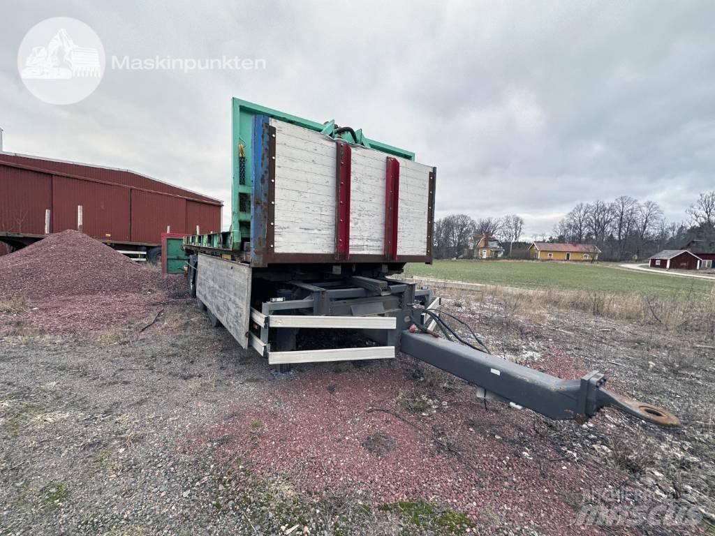  FAG ZKW 27/L7,5 Växelflak-/Containersläp