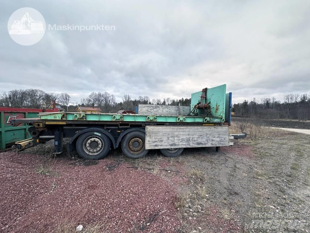  FAG ZKW 27/L7,5 Växelflak-/Containersläp