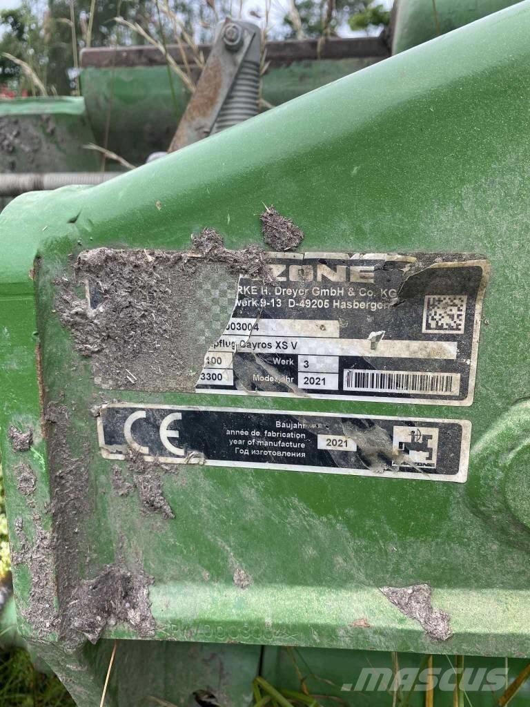 Amazone Cayros XS V Växelplogar