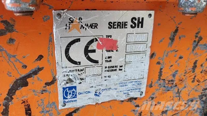 Star Hammer sh200 Hydraulhammare