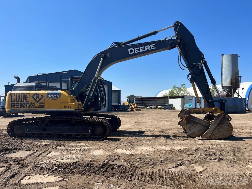 John Deere 300 Bandgrävare