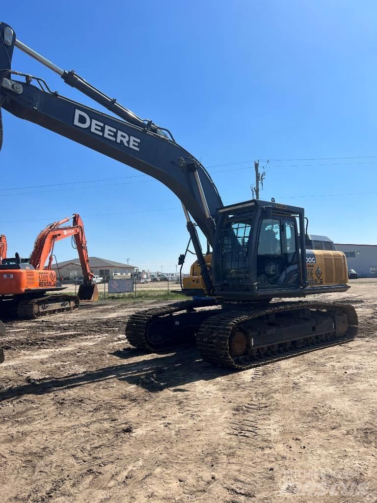 John Deere 300 Bandgrävare