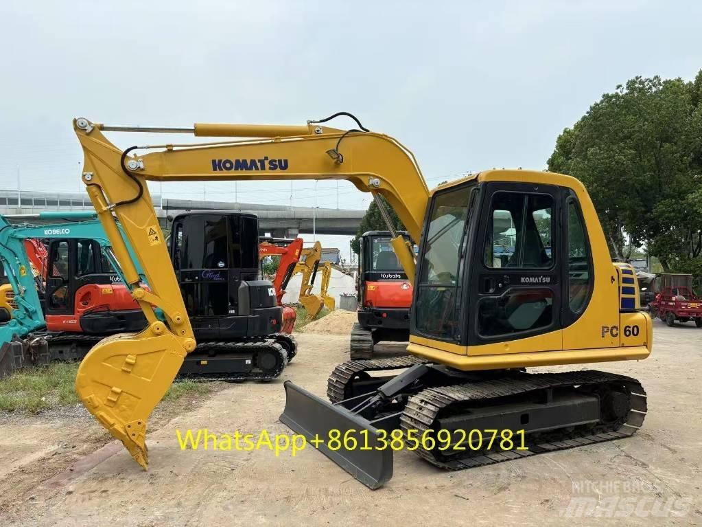 Komatsu PC 60 Minigrävare < 7t