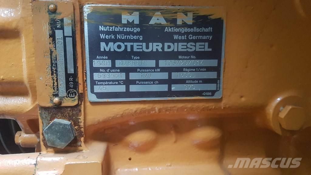 MAN D2866 TE USED Motorer