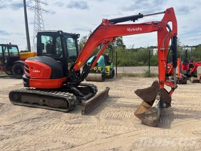 Kubota U 55-4 Minigrävare < 7t