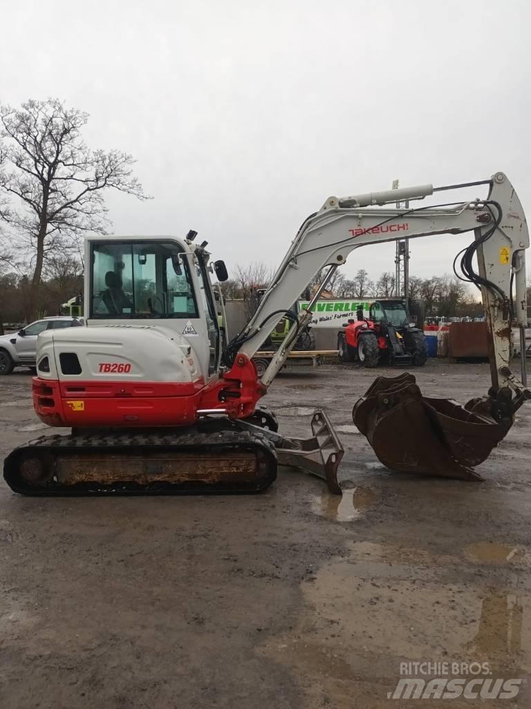 Takeuchi TB 260 Minigrävare < 7t