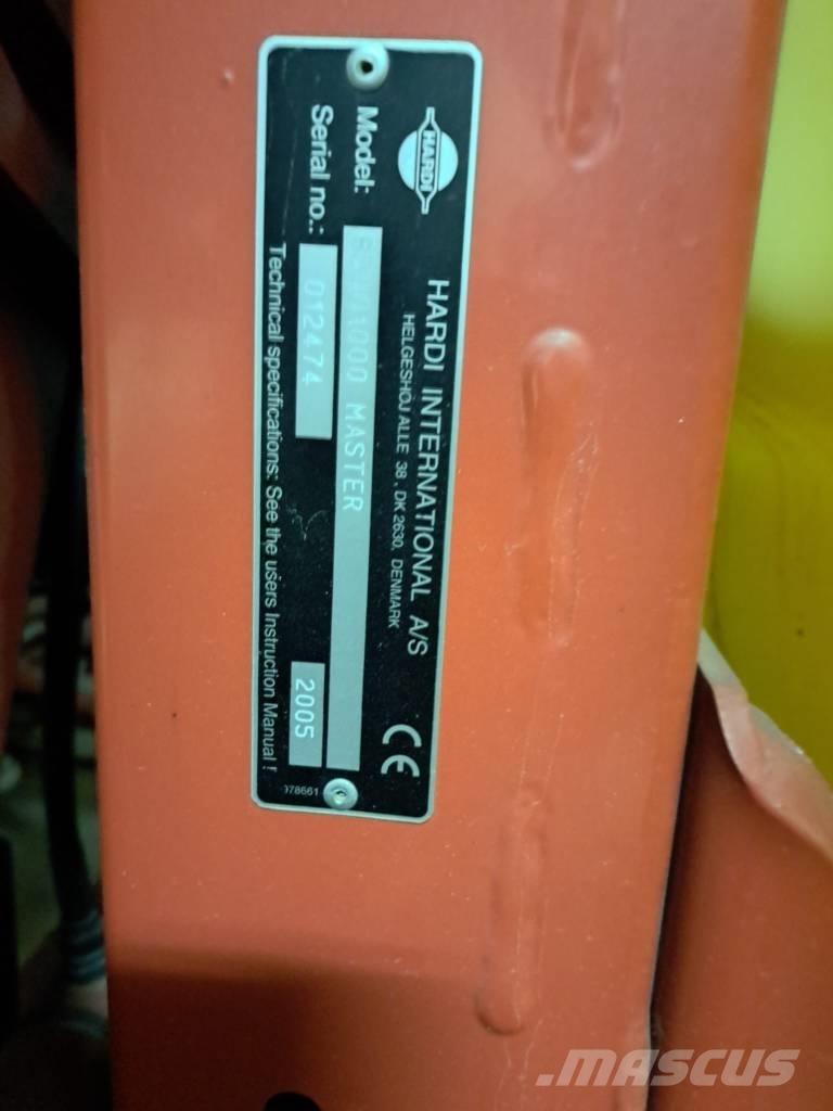 Hardi Master 1200 Monterade sprutor