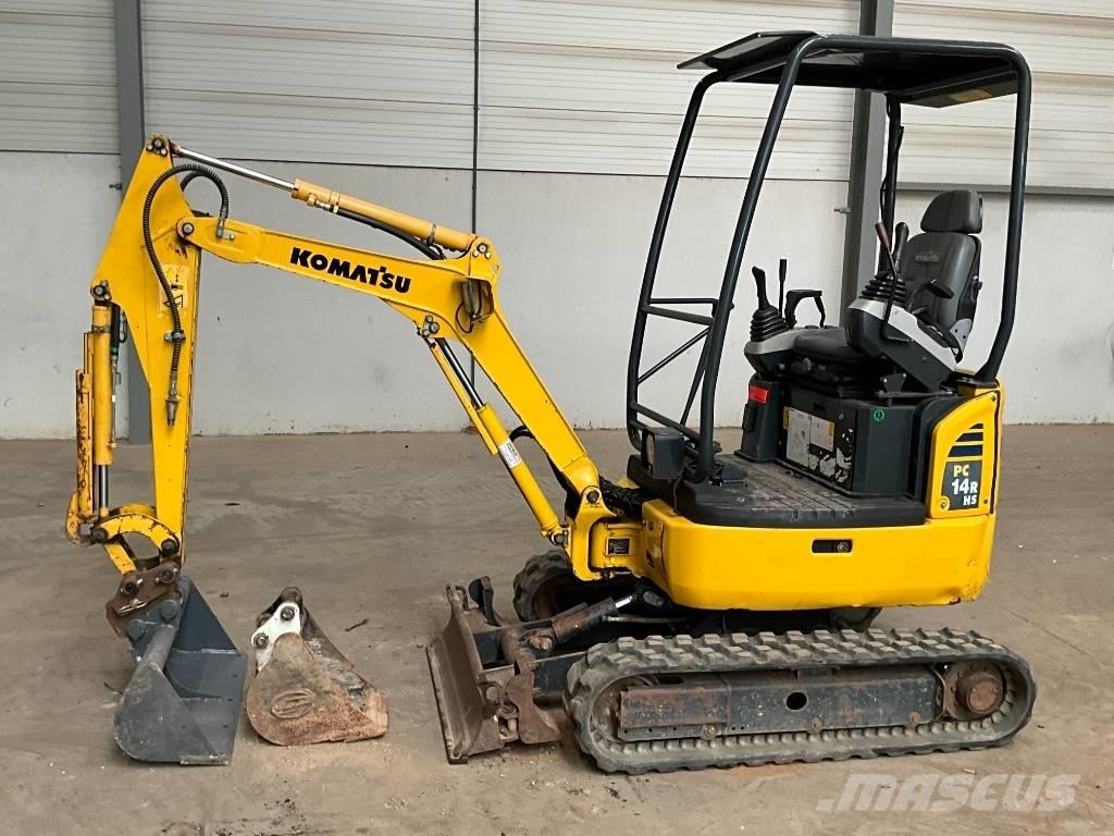 Komatsu PC 14 R-3HS Minigrävare < 7t