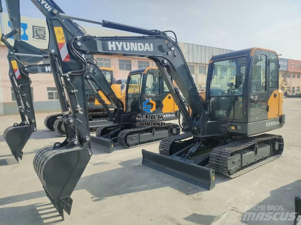 Hyundai HX60Pro Minigrävare < 7t