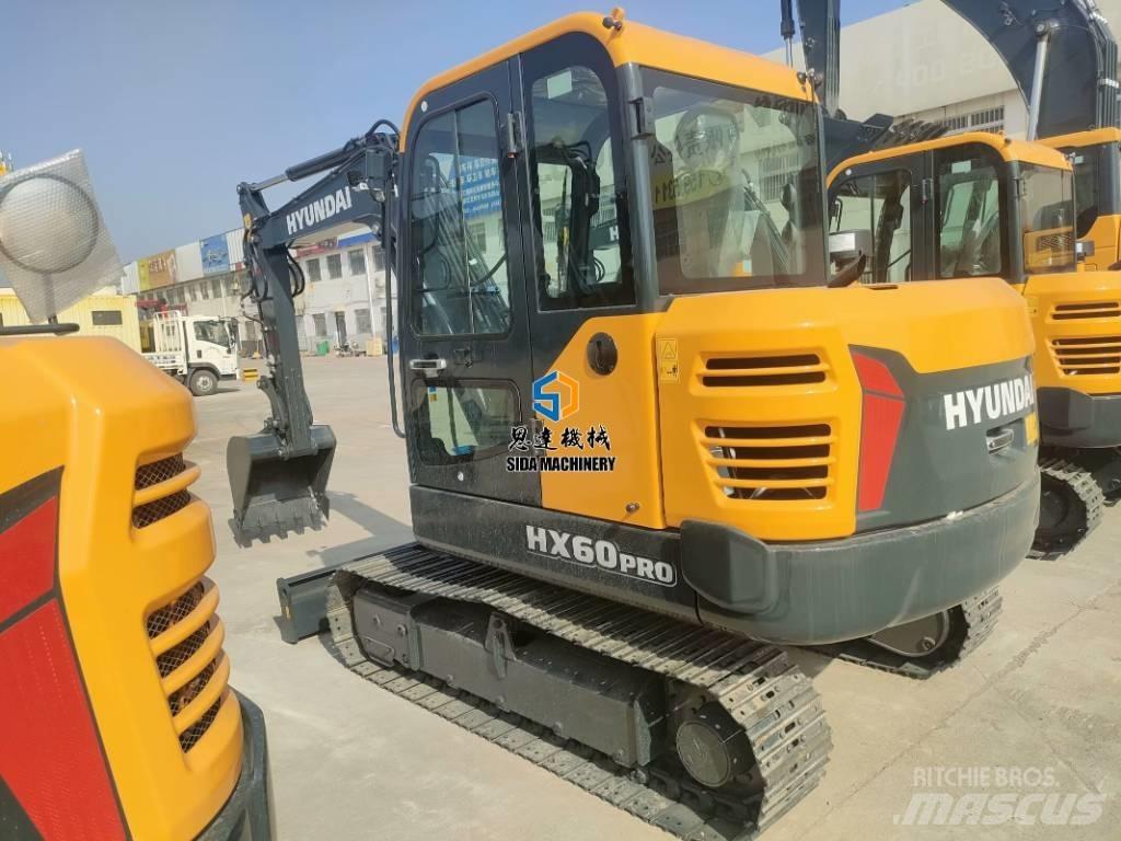 Hyundai HX60Pro Minigrävare < 7t
