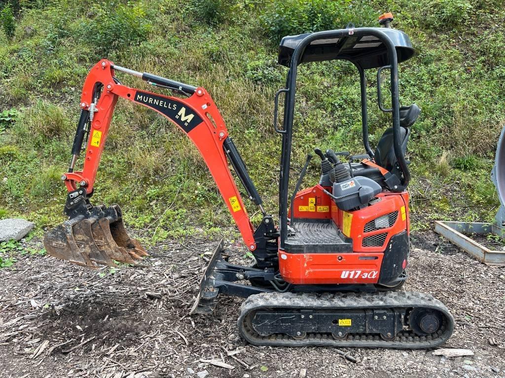 Kubota U 17-3 Minigrävare < 7t
