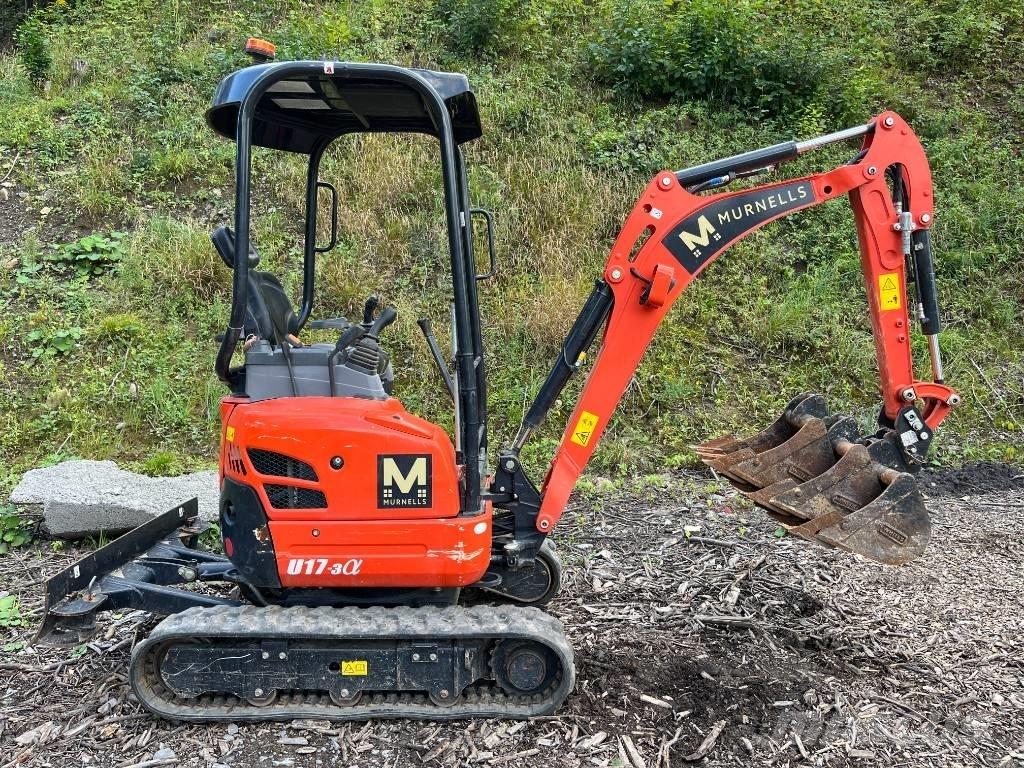 Kubota U 17-3 Minigrävare < 7t