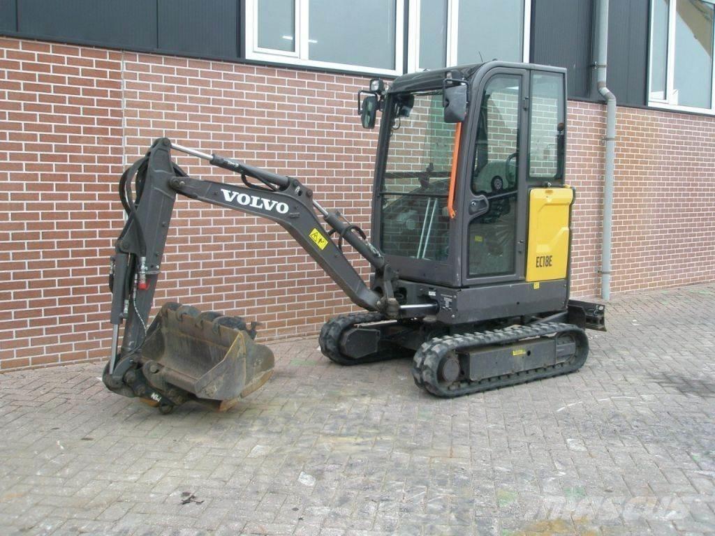 Volvo ECR18E Minigrävare < 7t