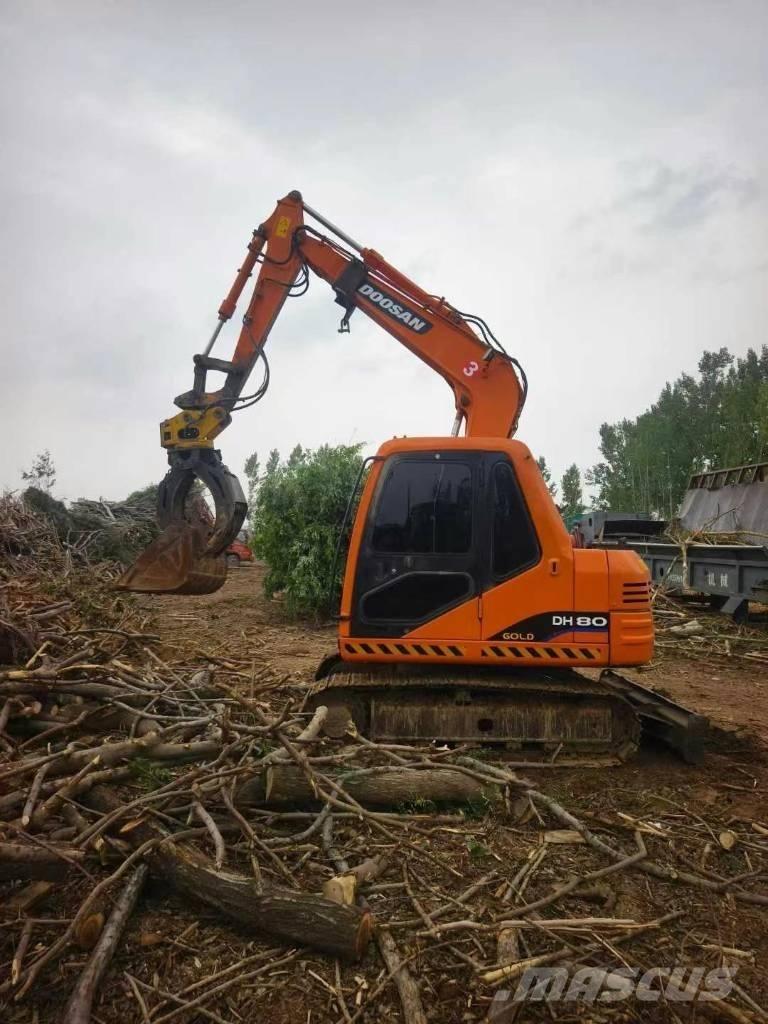 Doosan DH 80 Midigrävmaskiner 7t - 12t