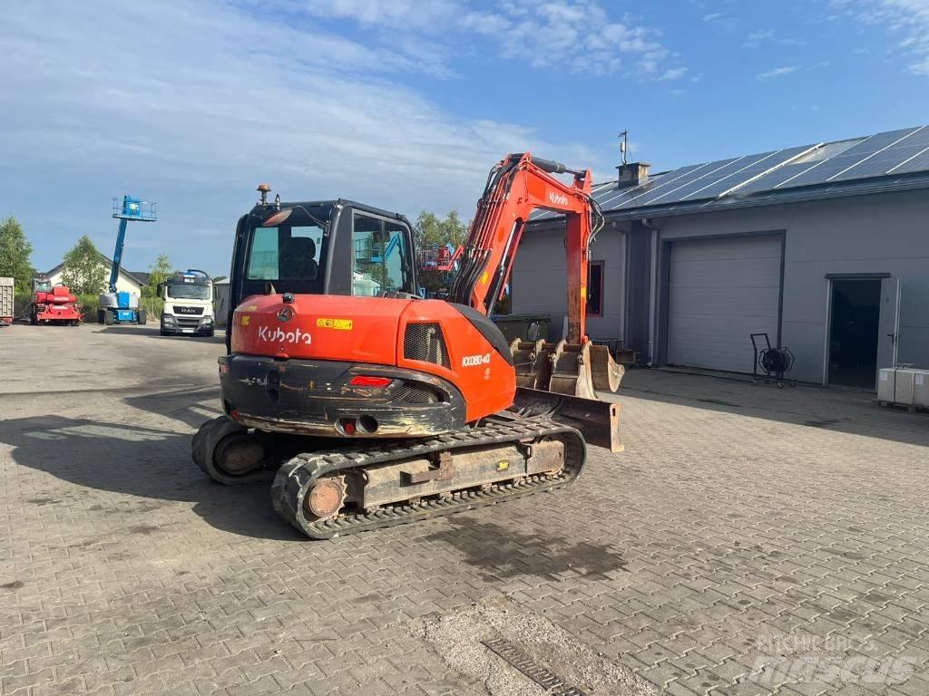 Kubota KX 080-4 Midigrävmaskiner 7t - 12t