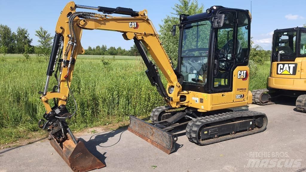 CAT 302.7 DCR 07A Minigrävare < 7t
