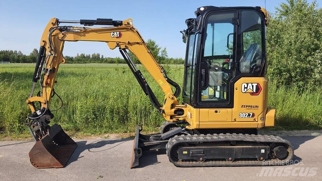 CAT 302.7 DCR 07A Minigrävare < 7t