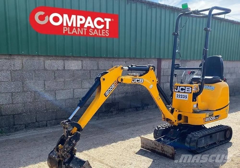JCB 8008 Minigrävare < 7t